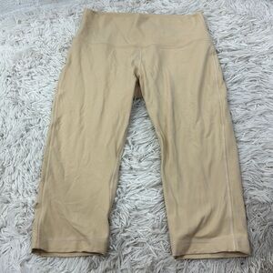 Lululemon Align High-Rise Crop 17" Prosecco